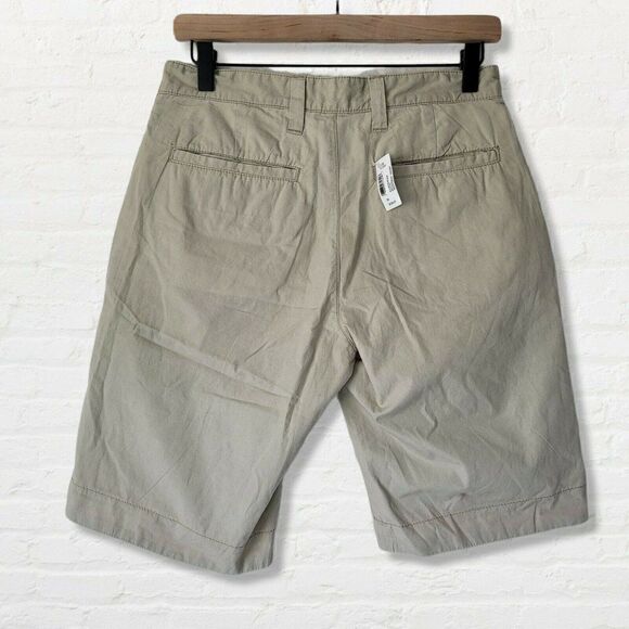 NWT Tailor Vintage Reversible Shorts Men's Size 28 Pastel Stripes and Khaki - Picture 5 of 8